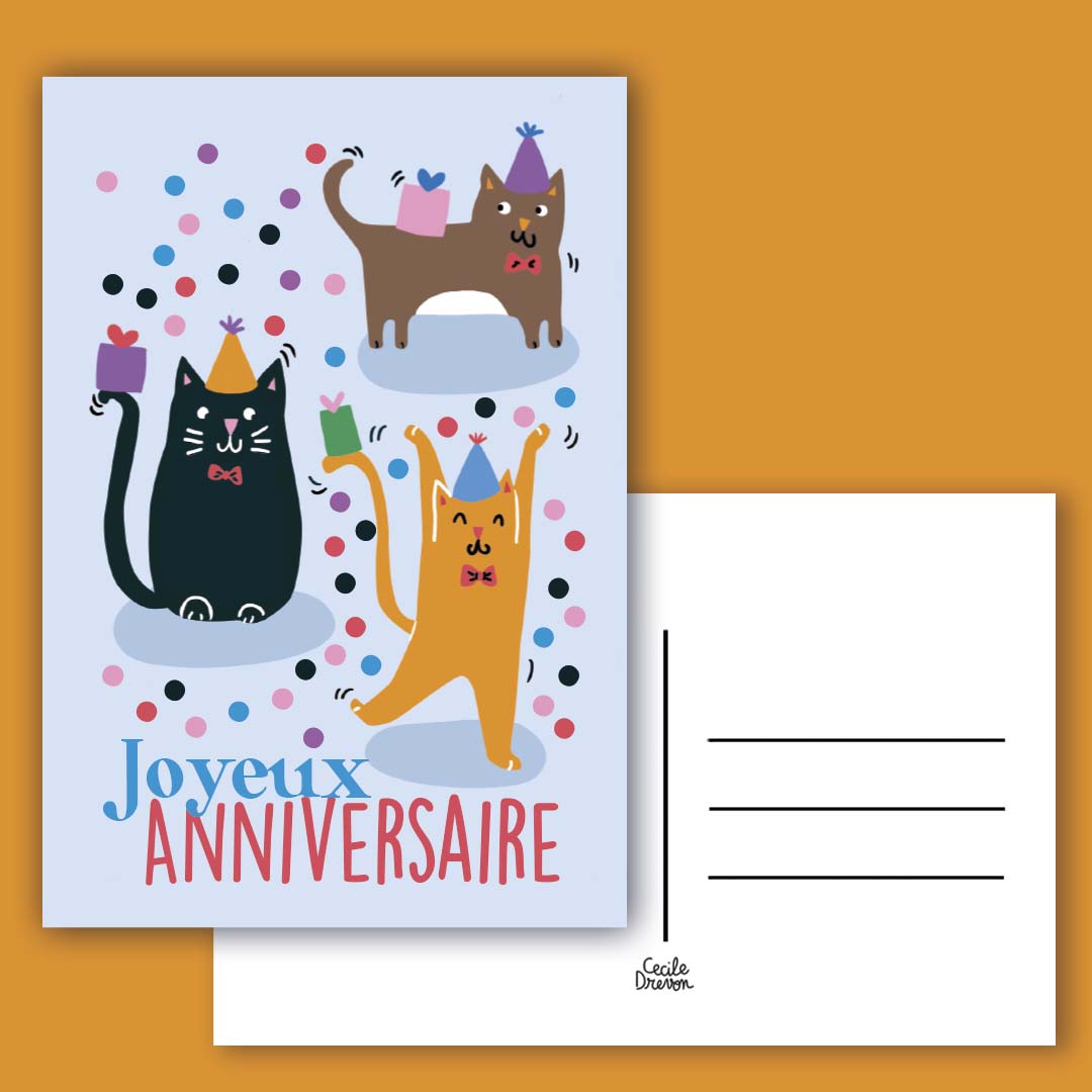 cartes anni 5